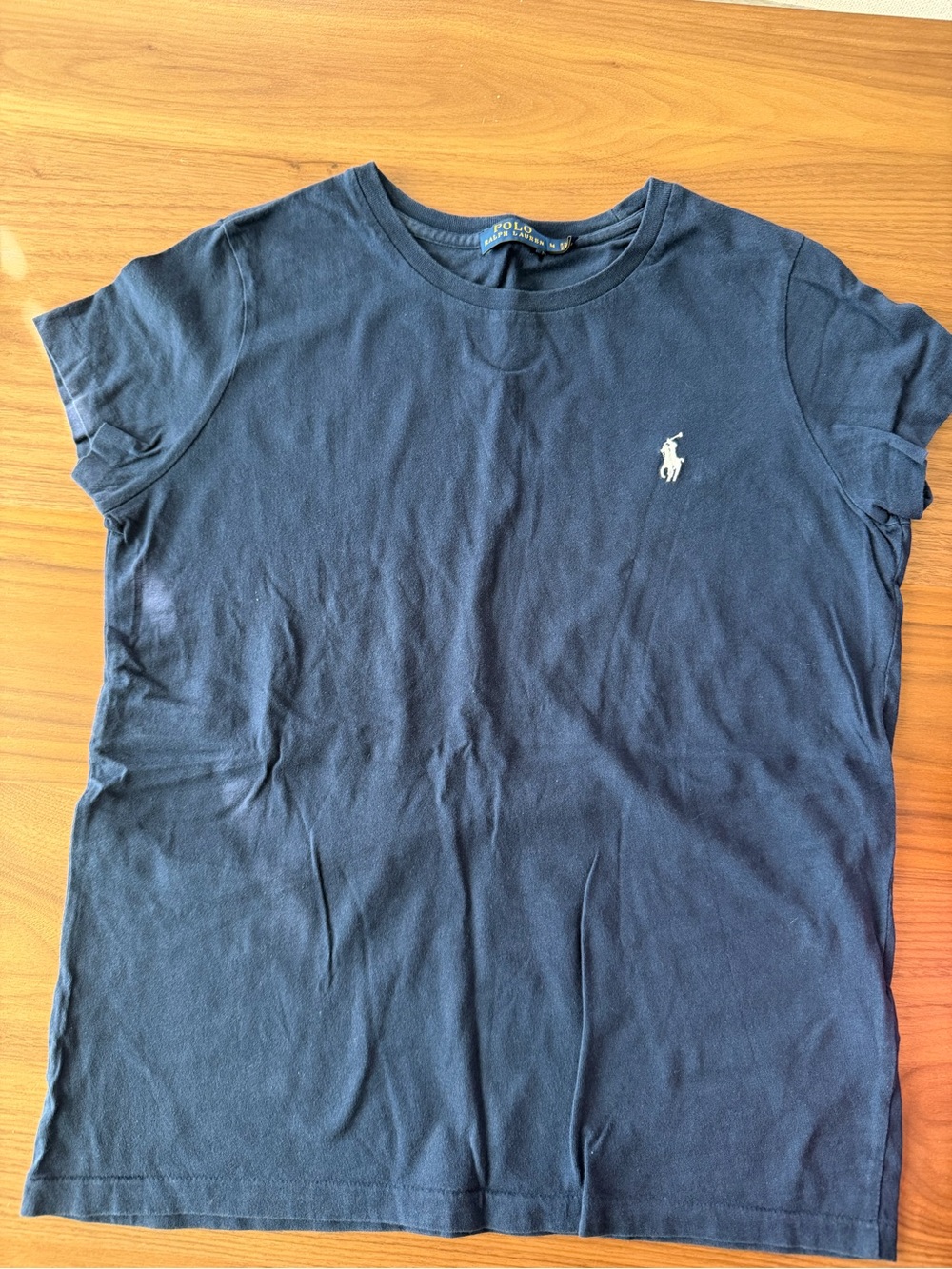 Polo by Ralph Lauren Navy Short Sleeve Crewneck Tee with White Pony